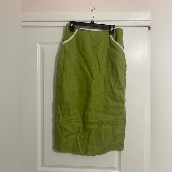 Reformation Linen Elena Skirt - Picture 2 of 5